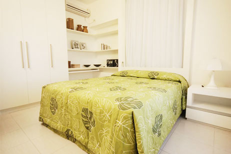 Imagem ilustrativa do quarto do apartamento